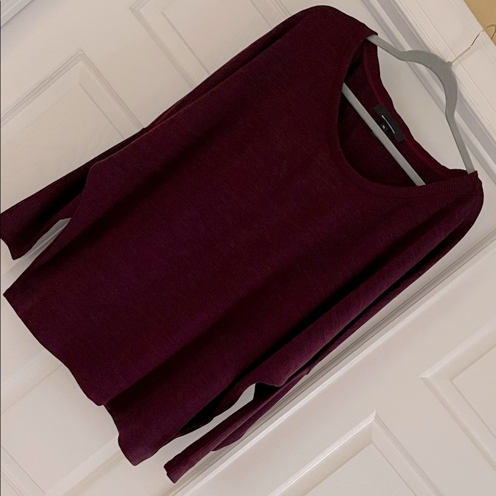 White House Black Market Dolman Sleeve scoop neck sweater